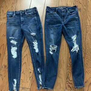 collection of 2 American Eagle jeans in size 10 Regular